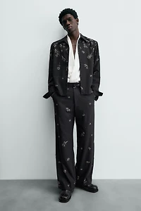 RELAXED FIT SEQUIN PANTS LIMITED EDITION