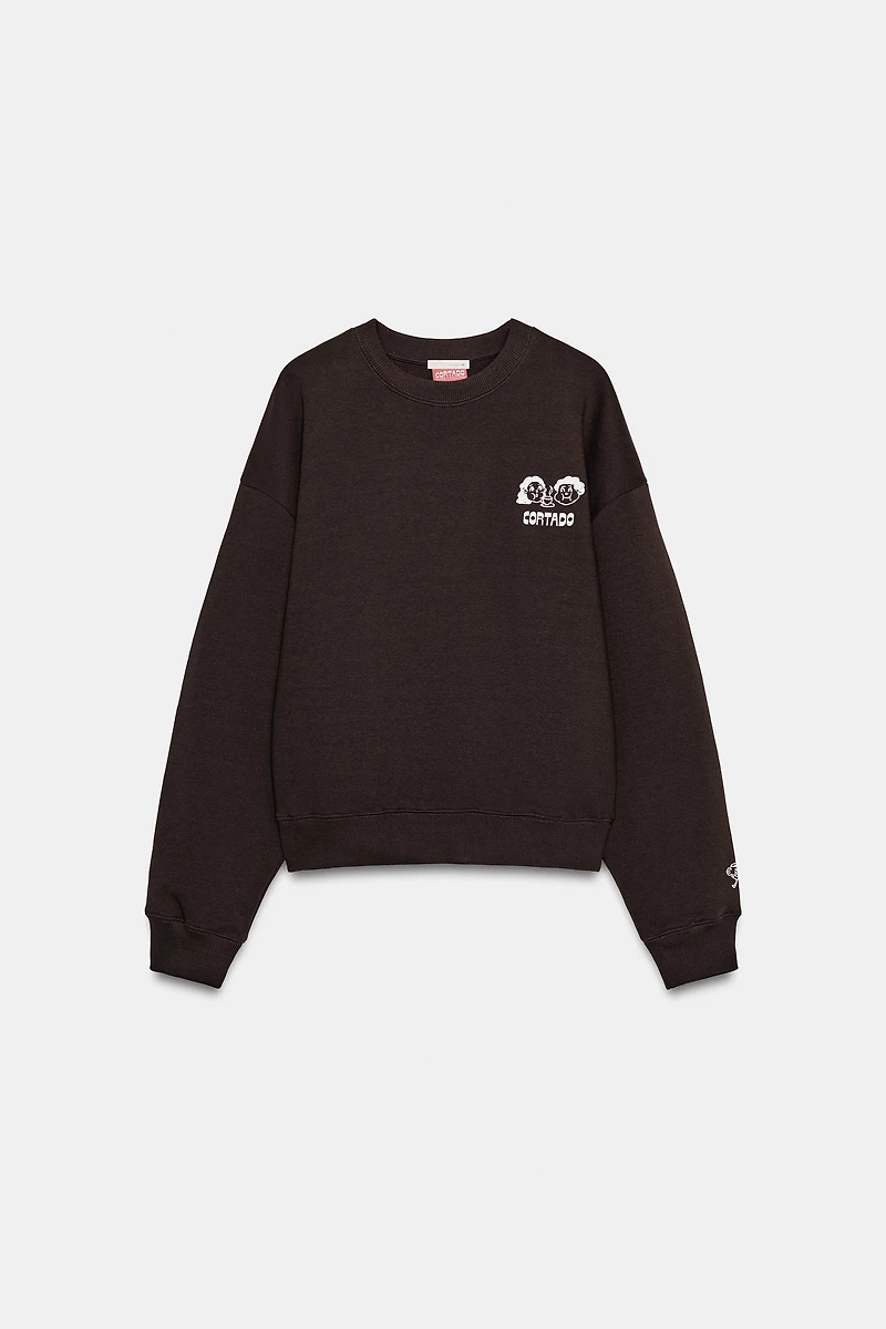 SWEAT IMPRIMÉ CORTADO