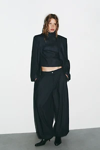 PANTALON BOMBACHO DENIM TRF