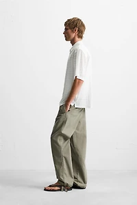 CHEMISE STRUCTURÉE À CARREAUX