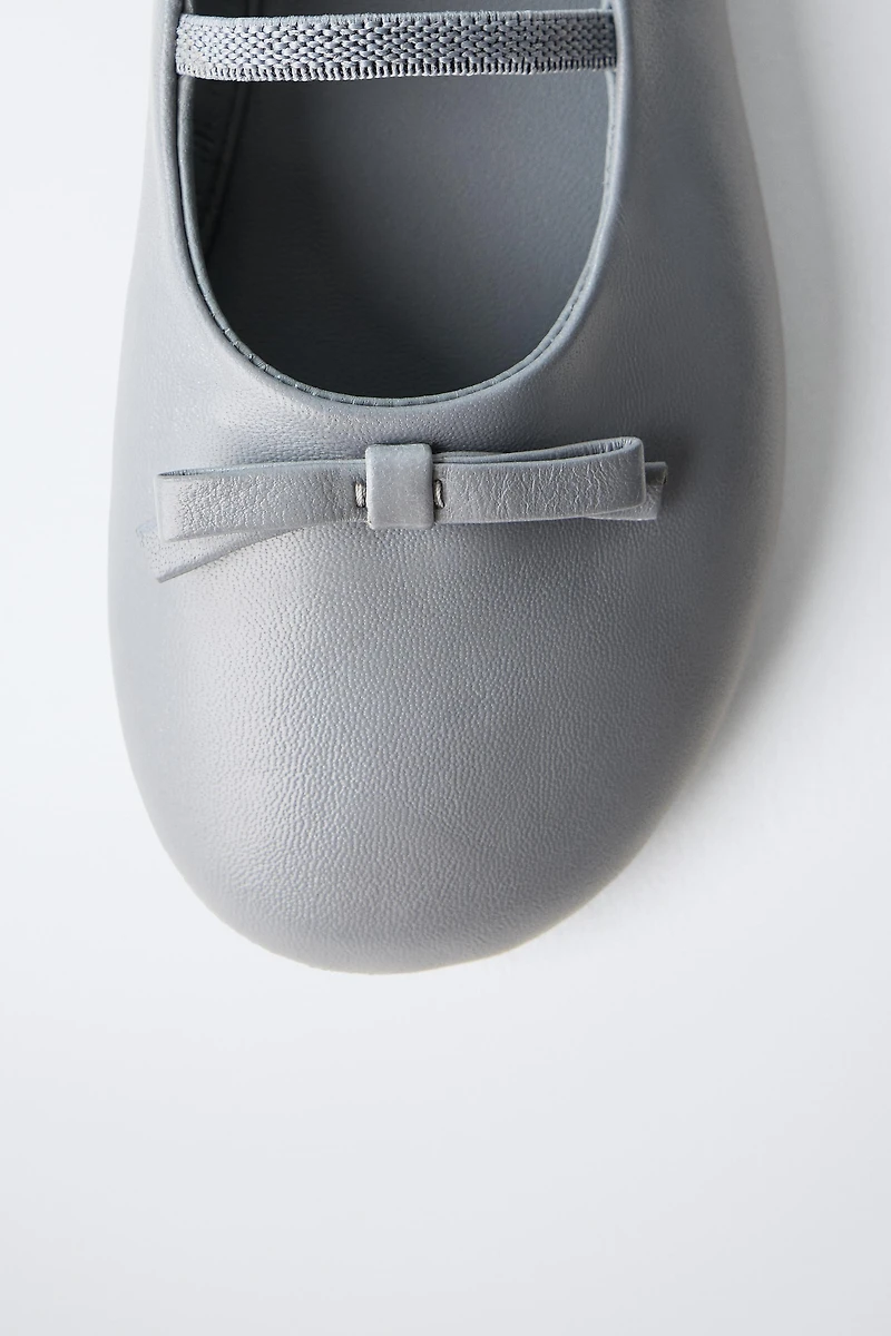 LEATHER BALLET FLATS LIMITED EDITION