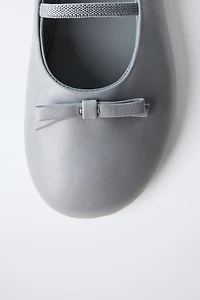 LEATHER BALLET FLATS LIMITED EDITION