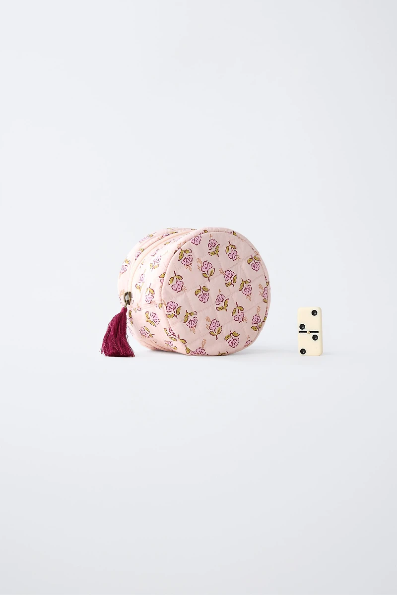 TROUSSE DE TOILETTE COFFRET À BIJOUX IMPRIMÉ BOHÈME
