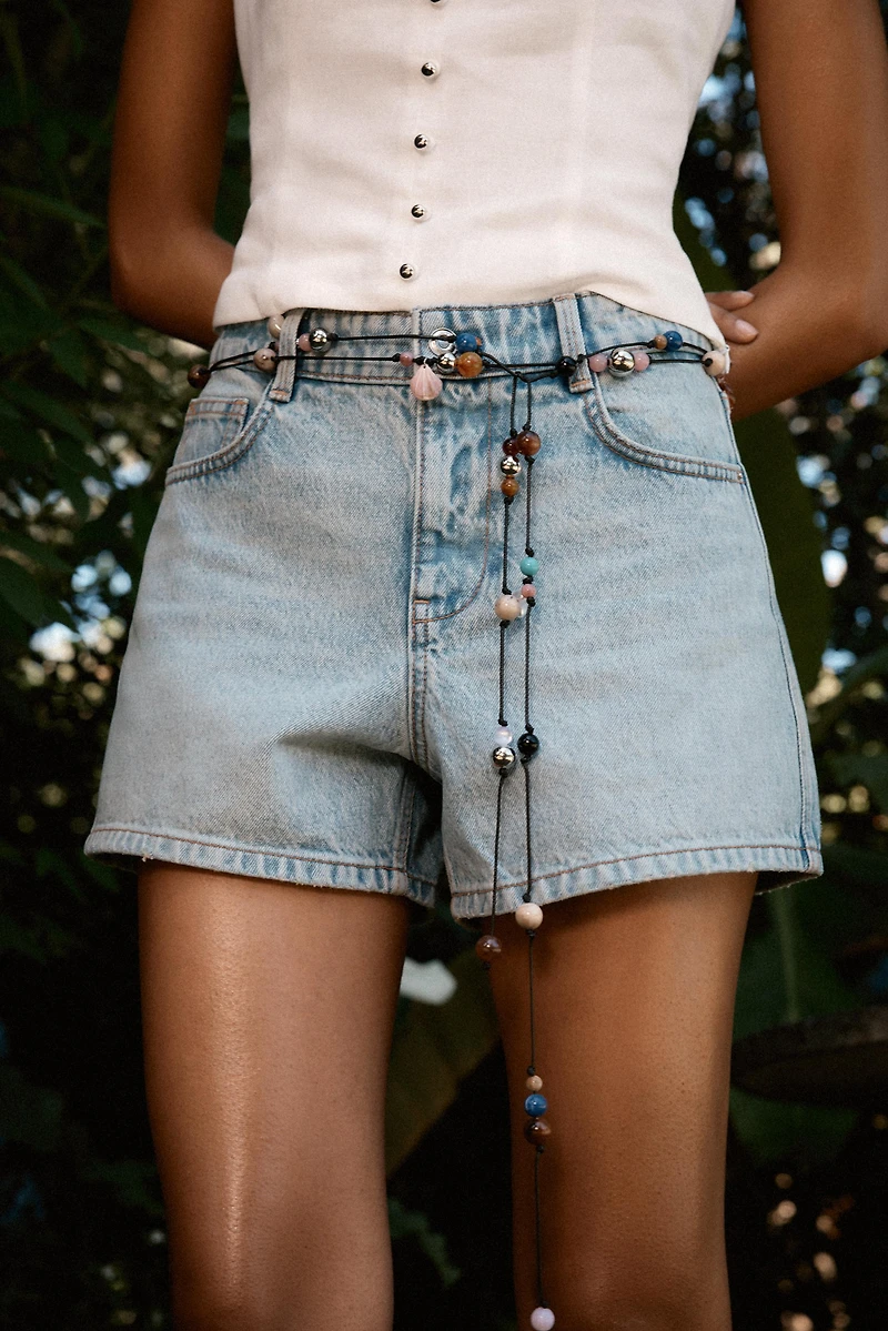 Z1975 MOM FIT MID-RISE SHORTS