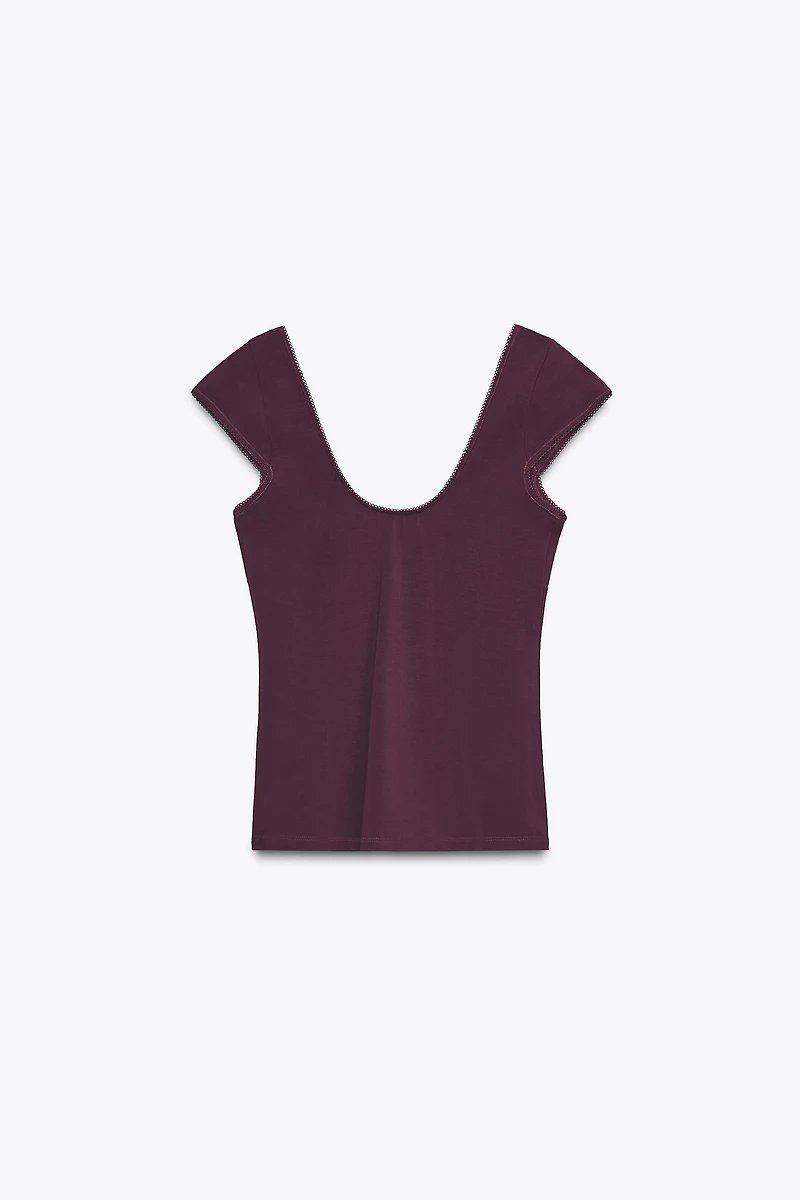LYOCELL LACE TOP