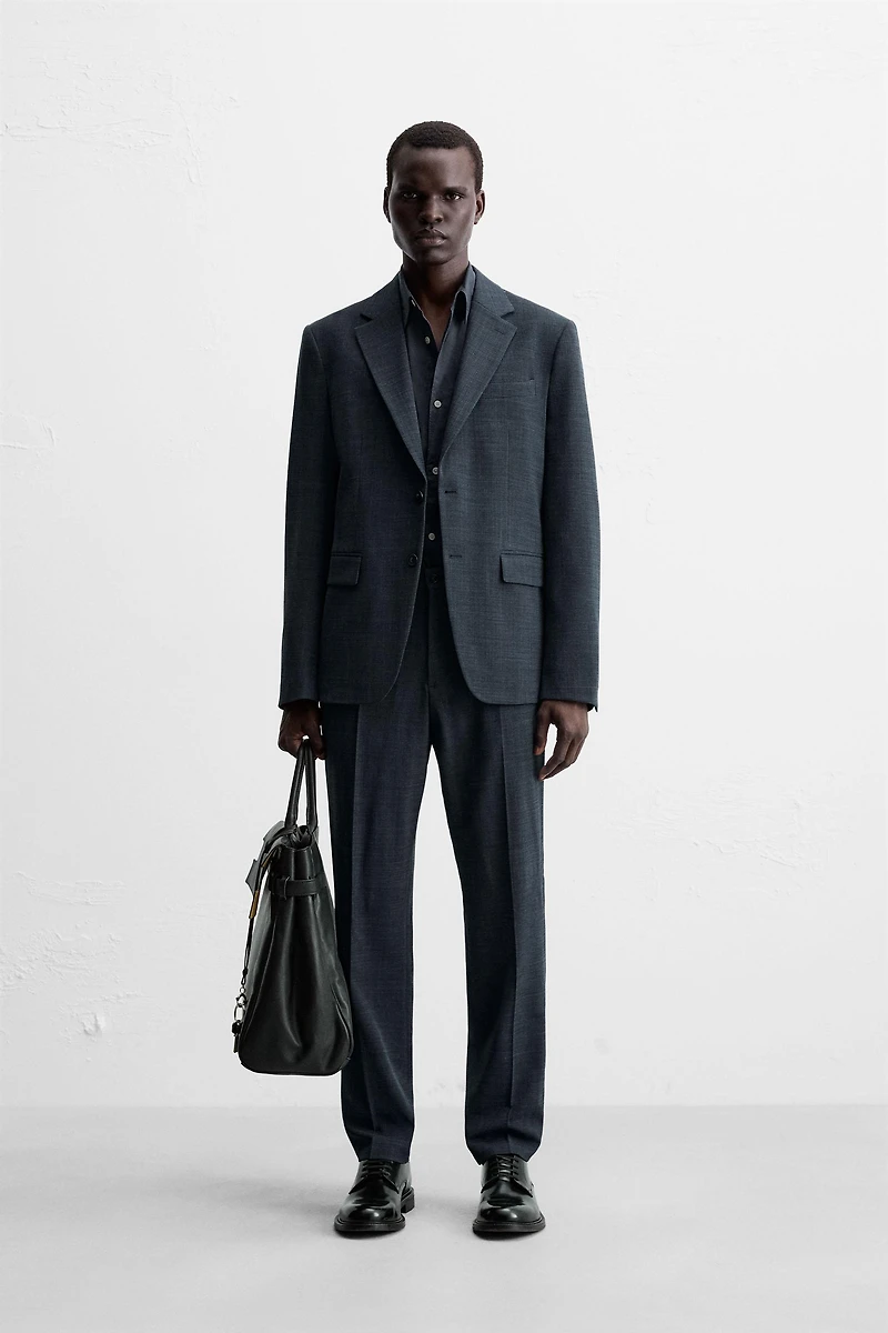 PANTALON DE COSTUME STRUCTUR