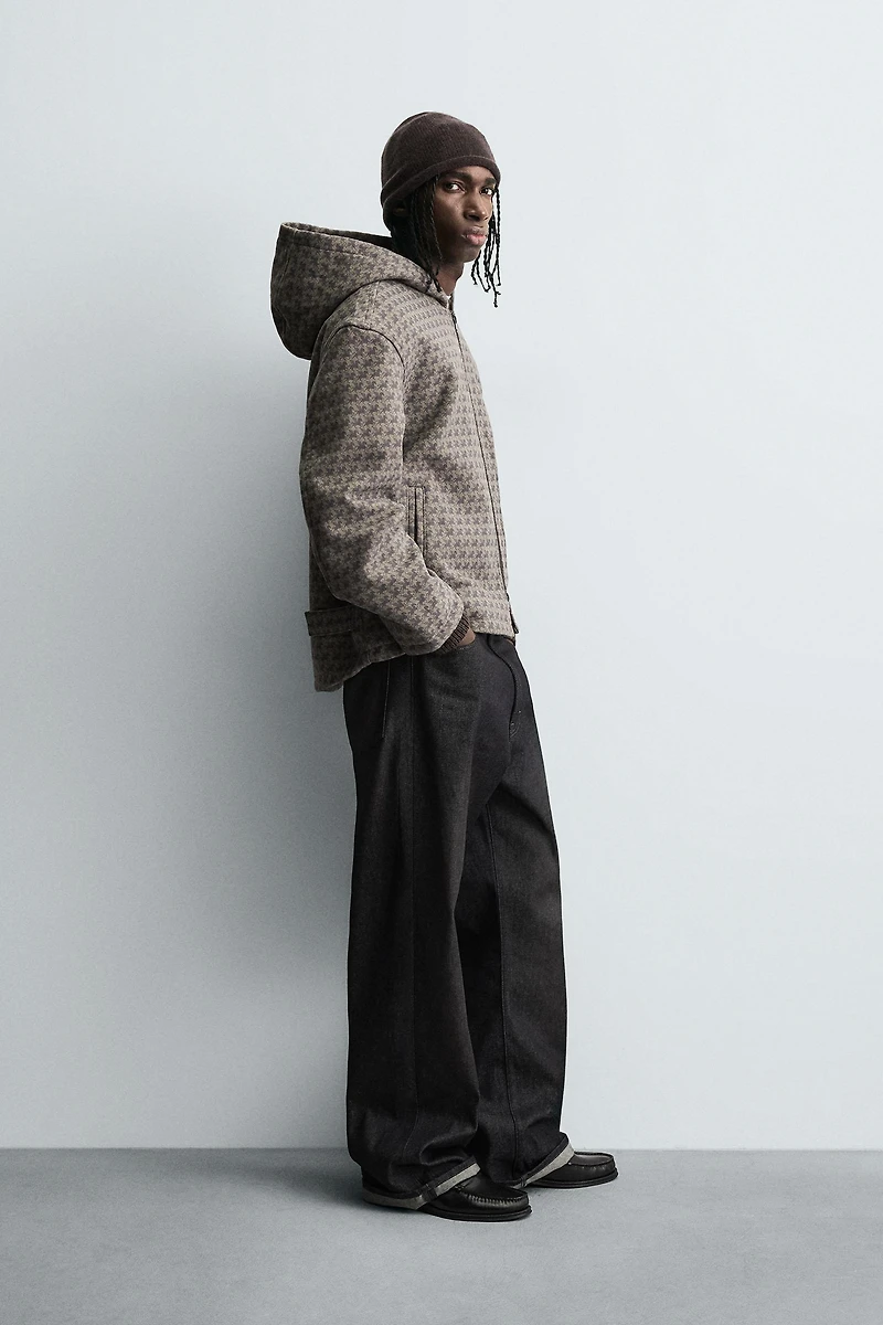 VESTE À CAPUCHE IMPRIMÉ CHEVAUX