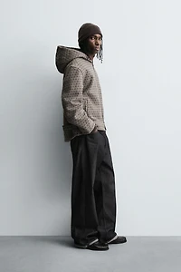 VESTE À CAPUCHE IMPRIMÉ CHEVAUX