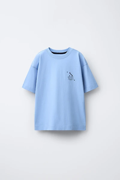SPORTY TEXT T-SHIRT