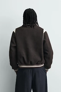 CONTRAST BOMBER JACKET