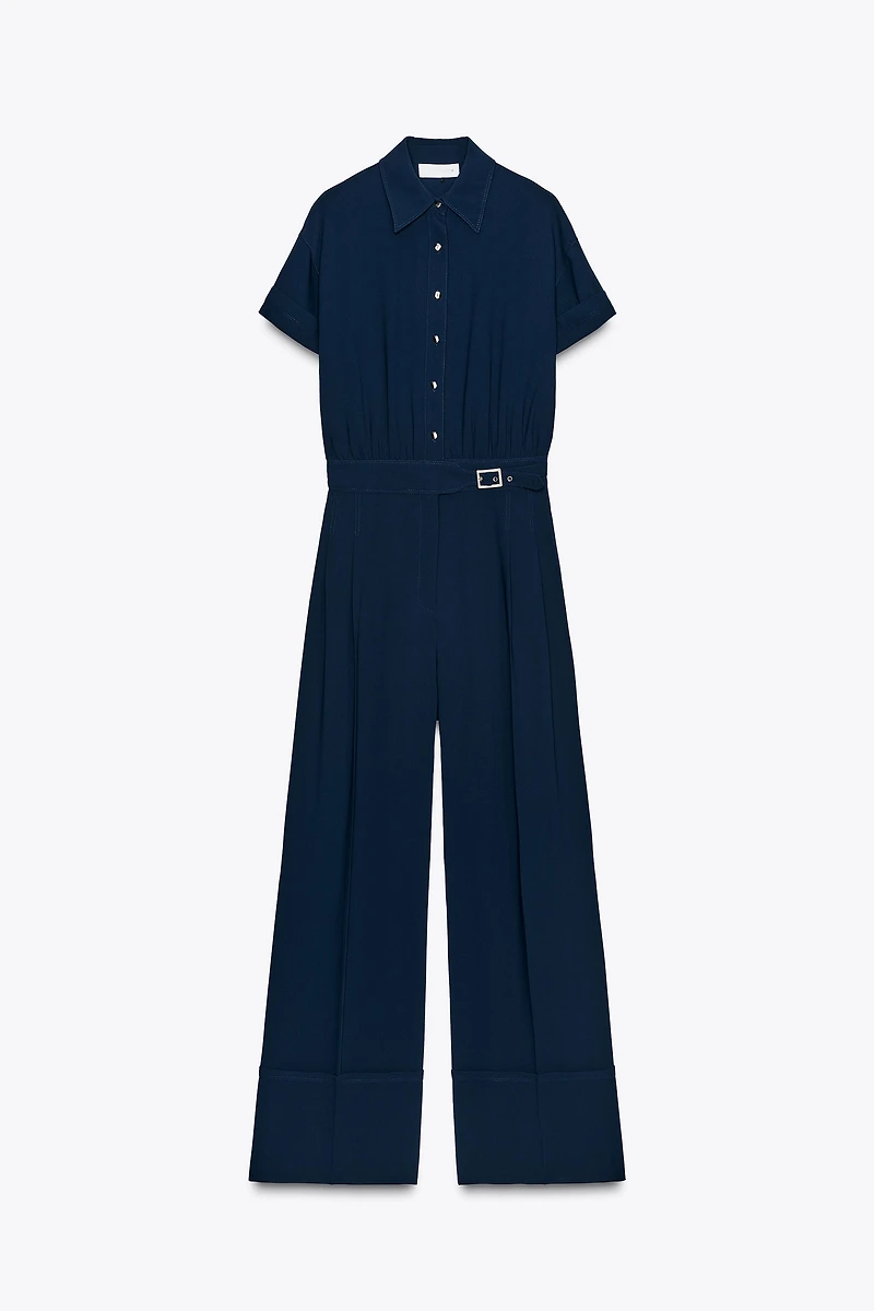 LONG CREPE JUMPSUIT