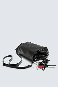KEYCHAIN FLAP CROSSBODY BAG
