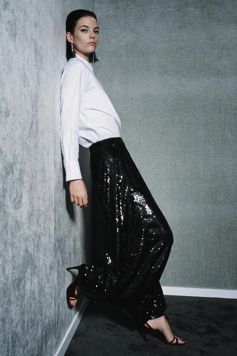 ZW COLLECTION LIMITED EDITION SEQUIN PANTS