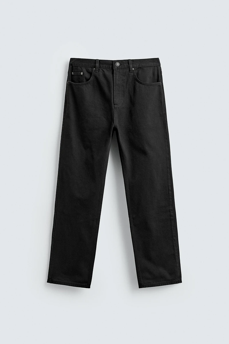 STRAIGHT ANKLE FIT JEANS