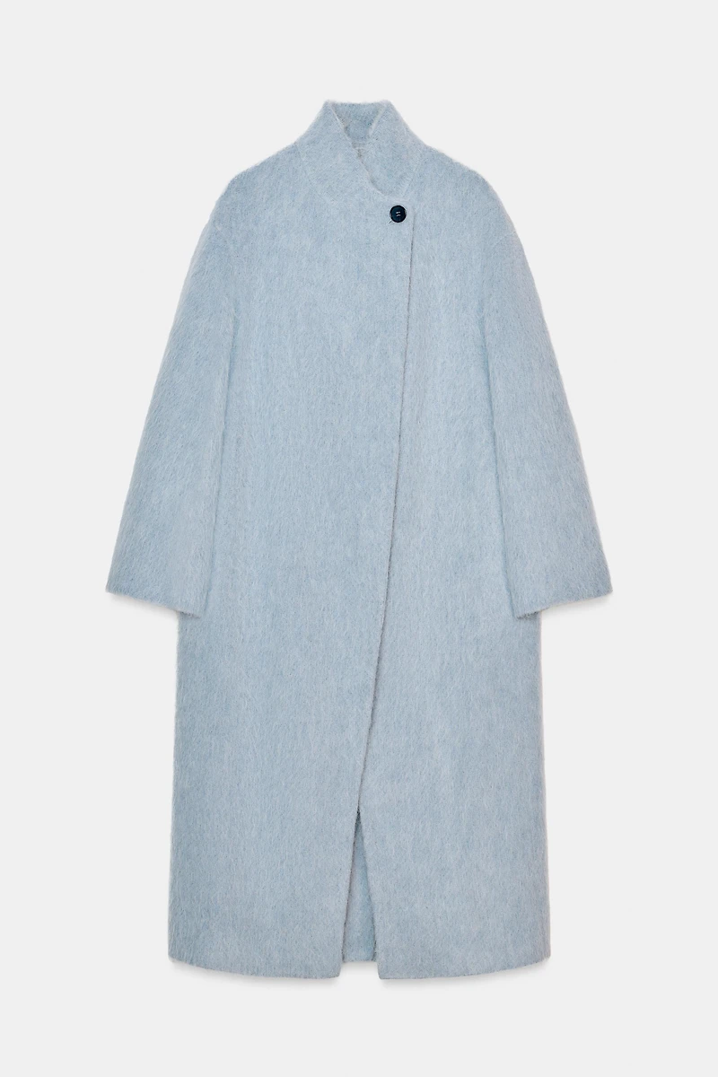 MANTEAU DROIT AVEC LAINE MANTECO ZW COLLECTION