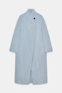 MANTEAU DROIT AVEC LAINE MANTECO ZW COLLECTION