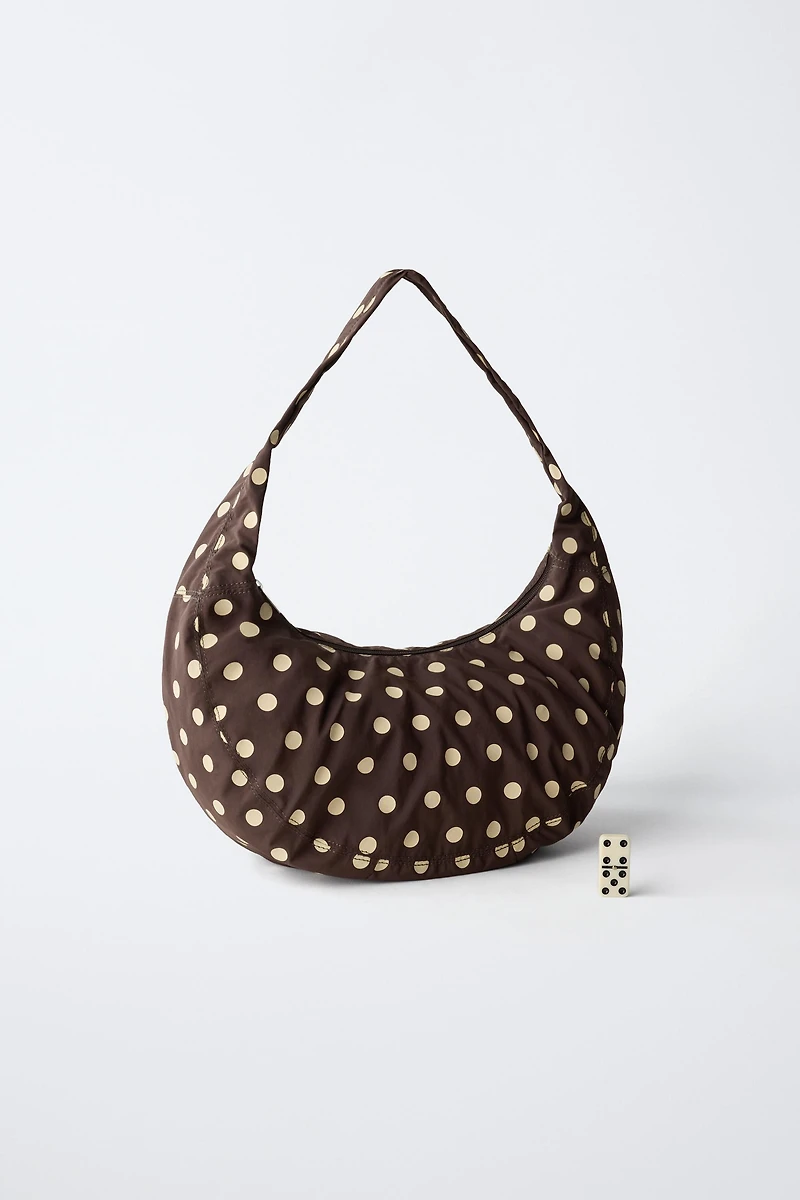 SAC À BANDOULIÈRE TAUPE