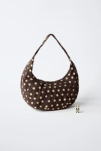SAC À BANDOULIÈRE TAUPE