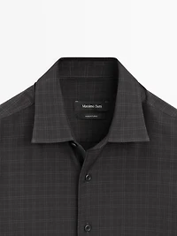 Chemise à carreaux regular fit