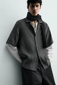 FLUID TEXTURED SHIRT