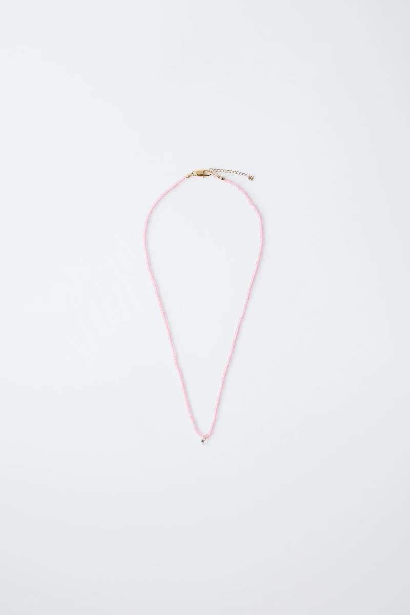 HEART CUBIC ZIRCONIA NECKLACE