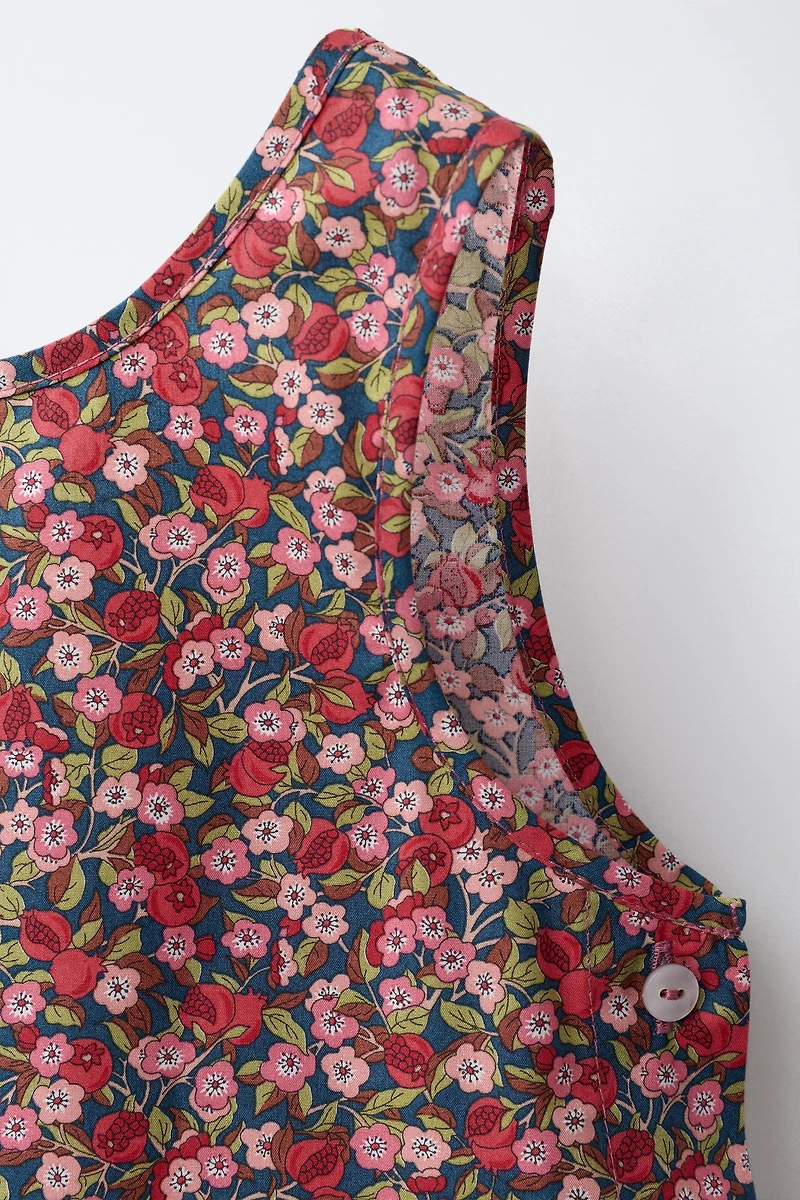 FLORAL PRINT LIBERTY FABRIC TOP