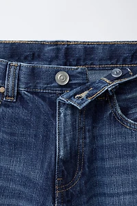 LOOSE FIT SELVEDGE CUFFED JEANS
