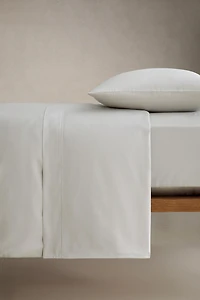 SATEEN FLAT SHEET WITH FESTOON DESIGN (300 THREAD COUNT)