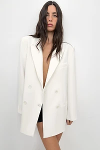 OVERSIZED DOUBLE BREASTED BLAZER