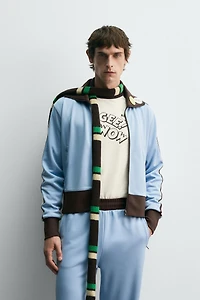 CONTRAST JOGGER JACKET HARRY LAMBERT FOR ZARA X DISNEY