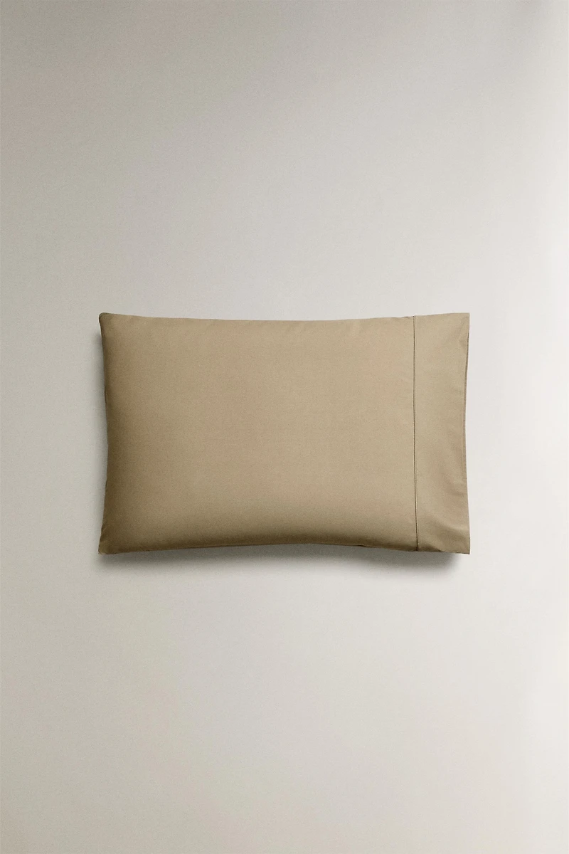 PERCALE COTTON PILLOWCASE (300 THREAD COUNT)