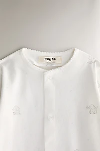 CHILDREN'S ELEPHANT ROMPER