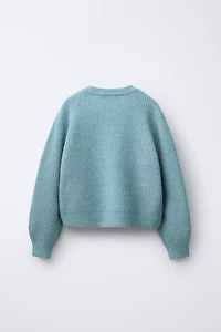 PURL KNIT SWEATER