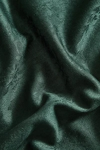 CHRISTMAS COTTON JACQUARD TABLECLOTH WITH BRANCHES