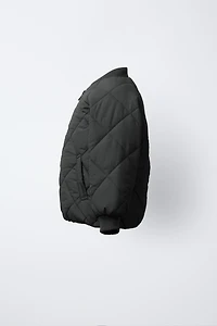 WATER REPELLENT PADDED BOMBER JACKET