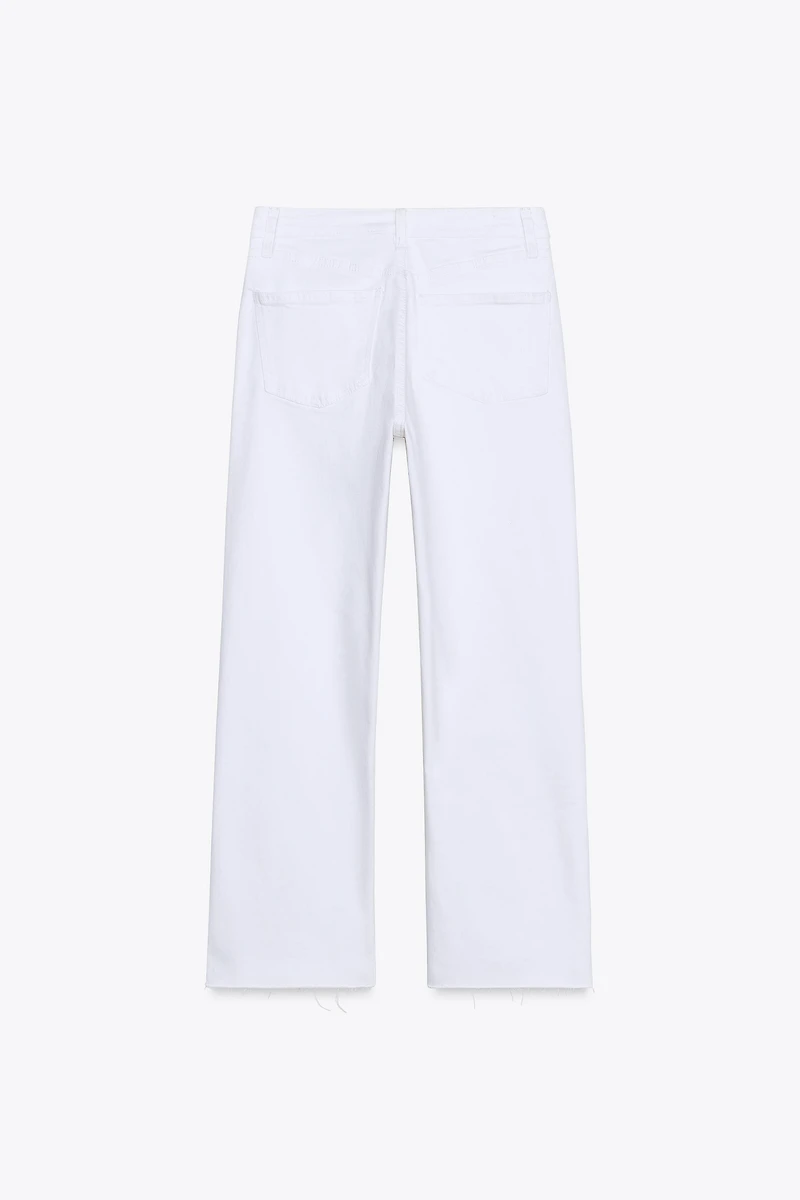 JEAN TRF COURT ÉVASÉ TAILLE HAUTE