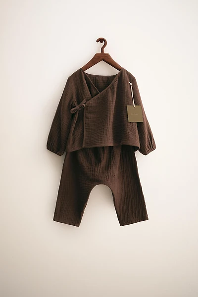 ZARA TIMELESS - TEXTURED PLAIN SET