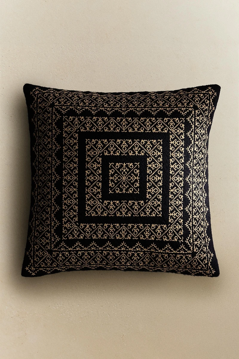 HOUSSE DE COUSSIN EN LAINE NOËL