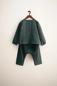 ZARA TIMELESS - ENSEMBLE TEXTURÉ LISSE