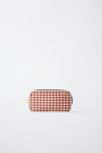 GINGHAM POUCH