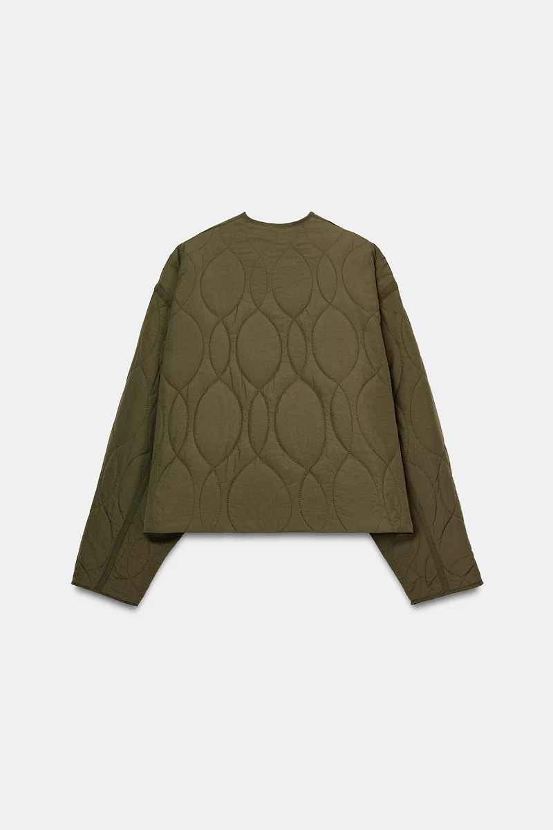 BLOUSON COURT MATELASSÉ