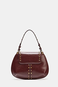 STUDDED SHOULDER BAG