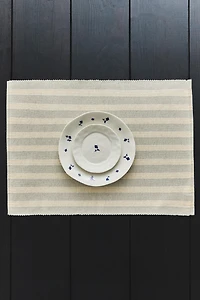 SET DE TABLE RAYURES (LOT DE 2)