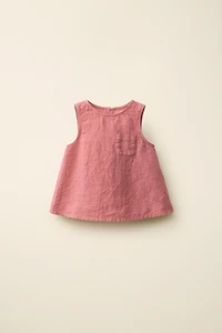 100% LINEN BLOUSE CREATED BY CARAMEL LONDON X ZARA