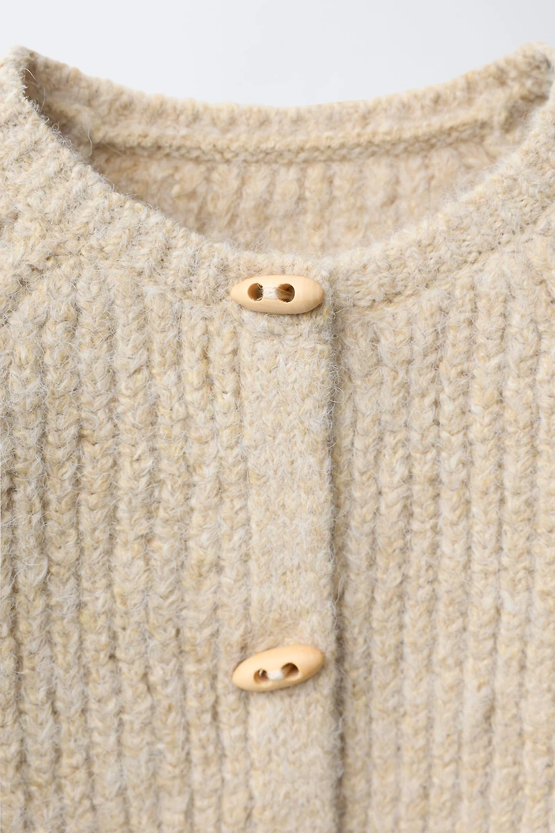 TOGGLE CARDIGAN
