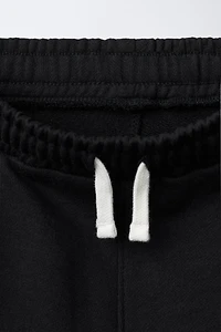 BARREL PANTS WITH LABEL
