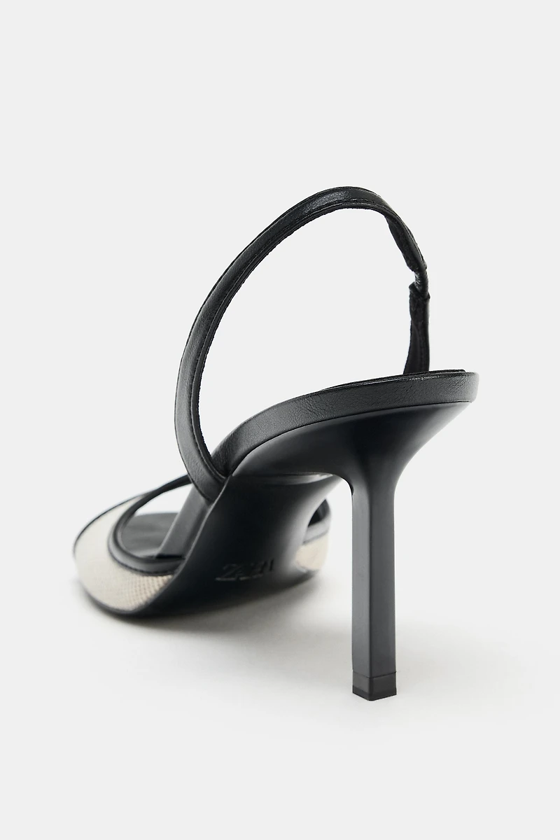 COMBINED HEEL SANDALS