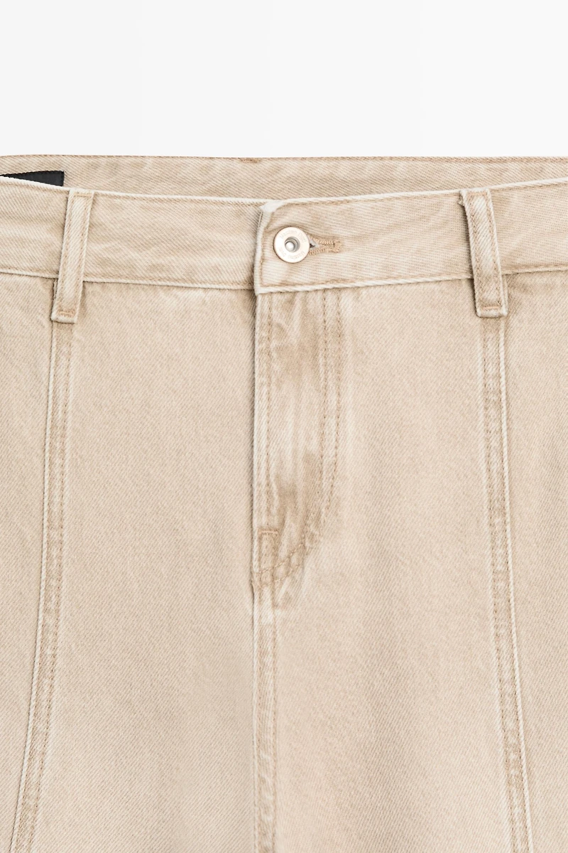 Jean barrel taille moyenne