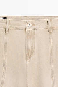 Jean barrel taille moyenne