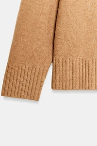 GILET 95% LAINE OVERSIZE